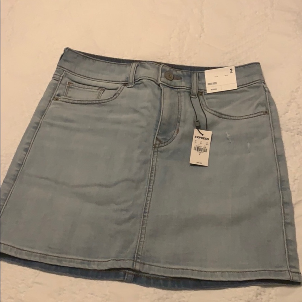 Express Jean Skirt
